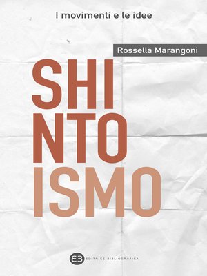 cover image of Shintoismo